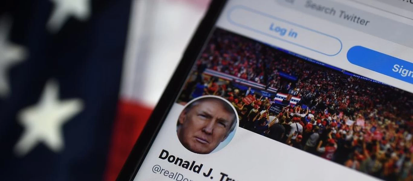 Το twitter διέγραψε οριστικά από την πλατφόρμα του τον Ντ.Τραμπ - Αναμένεται απάντηση από τον πρώην πρόεδρο των ΗΠΑ